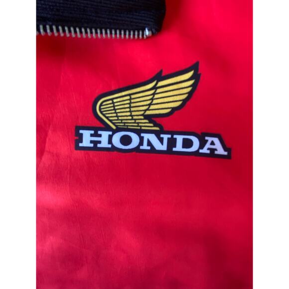 Forever 21 x Honda 500 Racing Jacket Windbreaker Red Black White Size Small - Picture 4 of 13
